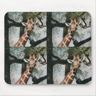 Tiled Cute Giraffe Mousepad