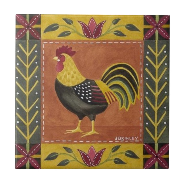 Tiles - Farmhouse Rooster (Front)