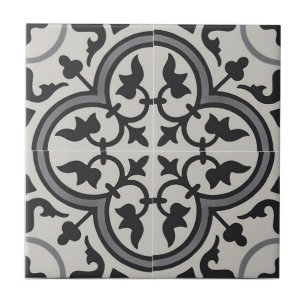 Tiles - Floor Black & Grey