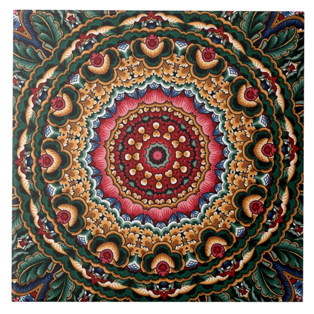 Tiles in Decorative Italian Majolica/Talavera (Front)