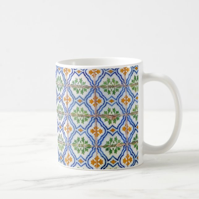 Tiles of Portugal Coffee Mug (Right)