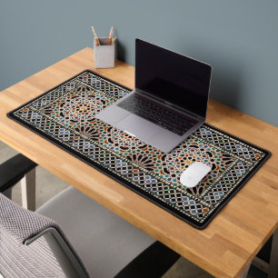 Tiles of the Alhambra  Desk Mat