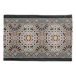 Tiles of the Alhambra Pillowcase