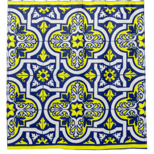tiles panel decorative decoration shower curtain