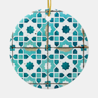 Tiles, Portuguese Tiles Ceramic Tree Decoration