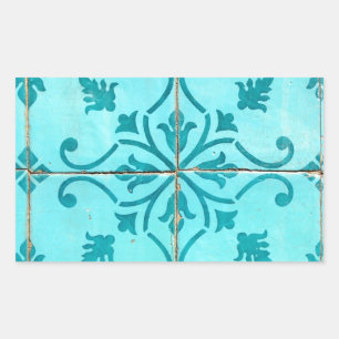 Tiles Rectangular Sticker