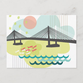 Tilikum Crossing Portland Postcard