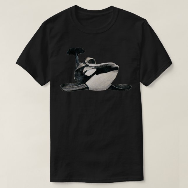 Tilikum the Killer Whale T-Shirt (Design Front)