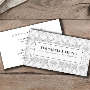 Tiling Flooring Business Card