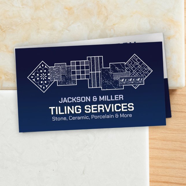 Tiling Services - Tile Layer Business Card (Creator Uploaded)