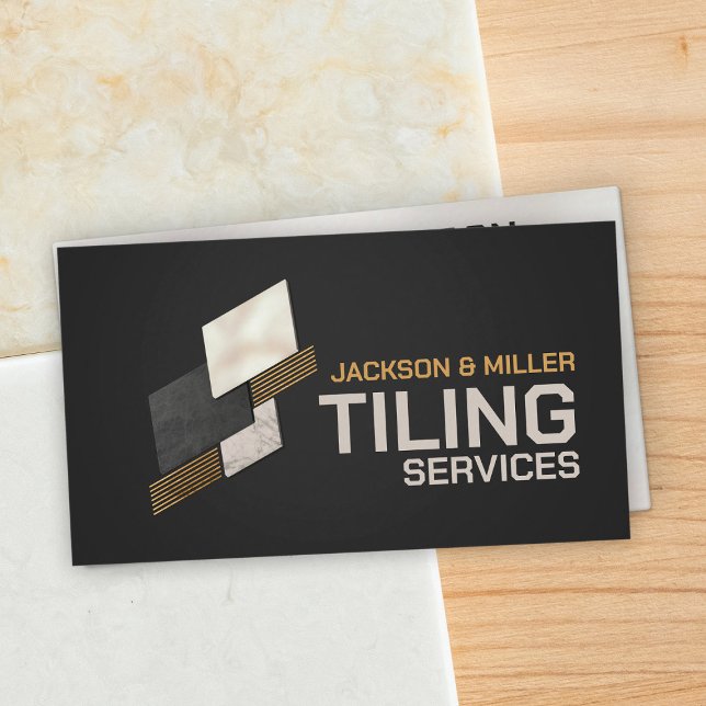 Tiling Services - Tile Layer Business Card (Creator Uploaded)