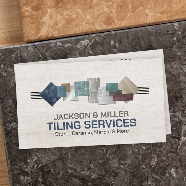 Tiling Services - Tile Layer Business Card (Creator Uploaded)