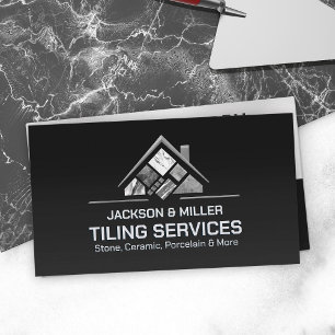 Tiling Services - Tile Layer Business Card