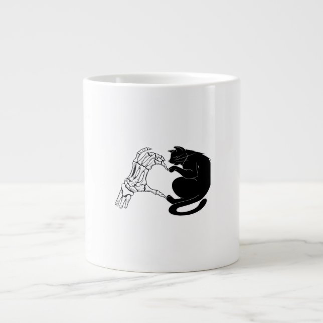 Till Death Cats Do Us Part Classic Large Coffee Mug (Front)