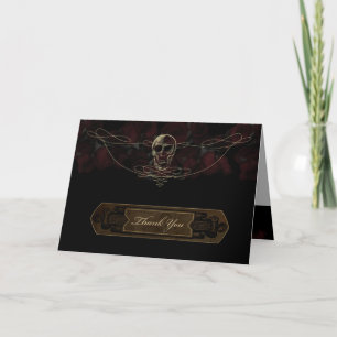 Till Death Complimentary Folded Thank You Card