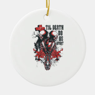Till Death Do Us Apart Ceramic Tree Decoration