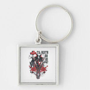 Till Death Do Us Apart Classic Key Ring