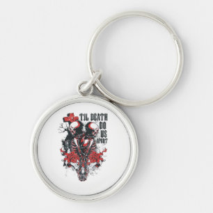 Till Death Do Us Apart Classic Key Ring