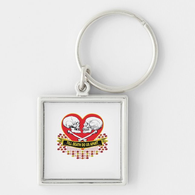 Till Death Do Us Apart Essential Key Ring (Front)