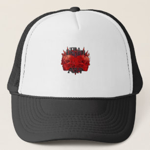 Till Death Do Us Art On White Classic Trucker Hat