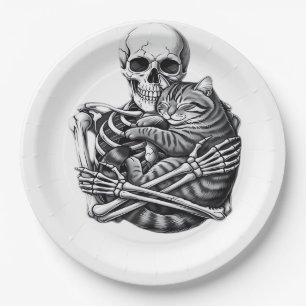 Till Death Do Us Classic & Quote Paper Plate