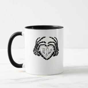 Till Death Do Us Funny Design – Ghostly Love Vibes Mug