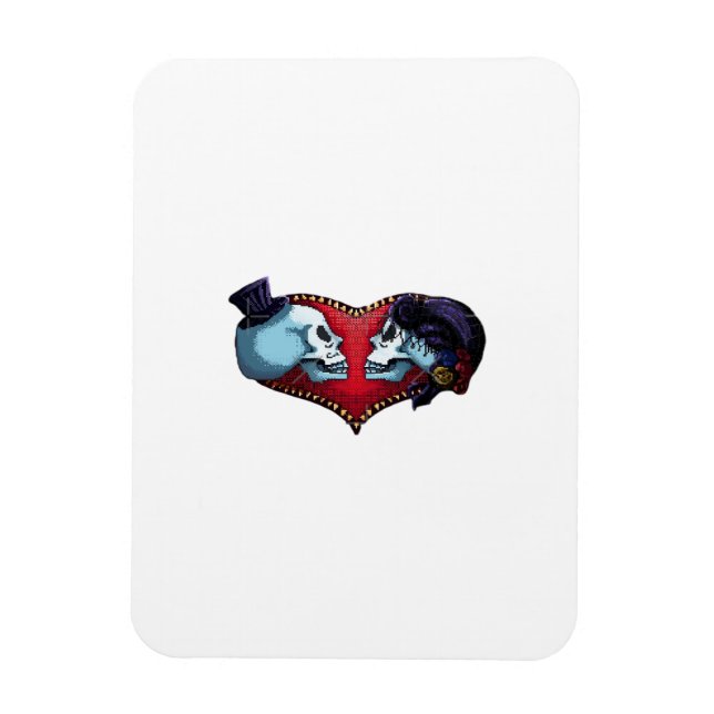 Till Death Do Us Part (Back Bg Variant) Graphic Magnet (Vertical)