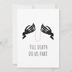 Till Death Do Us Part Boxy Holiday Card