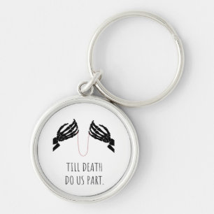 Till Death Do Us Part Boxy Key Ring