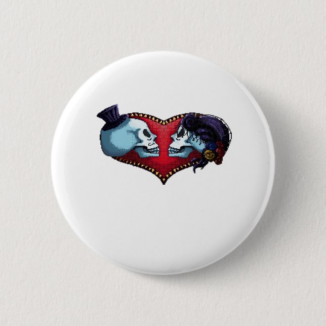 Till Death Do Us Part. Classic 6 Cm Round Badge (Front)