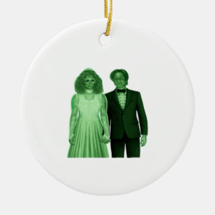 Till Death Do Us Part Classic Design Ceramic Tree Decoration