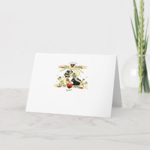 Till Death Do Us Part Classic Design For Halloween Card