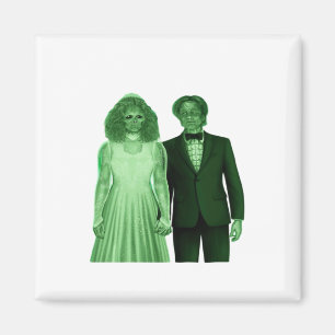 Till Death Do Us Part Classic Design Magnet
