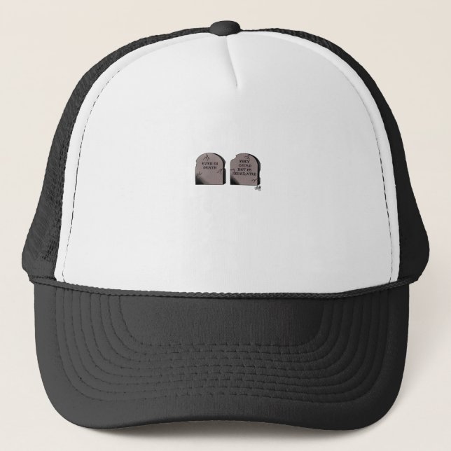 Till Death Do Us Part Classic – Funny Skeleton Cou Trucker Hat (Front)