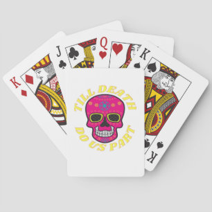 Till Death Do Us Part Classic – Gothic Wedding Playing Cards