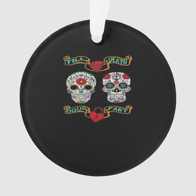 Till Death Do Us Part – Classic Haunting  Ornament (Front)