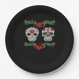 Till Death Do Us Part – Classic Haunting Paper Plate