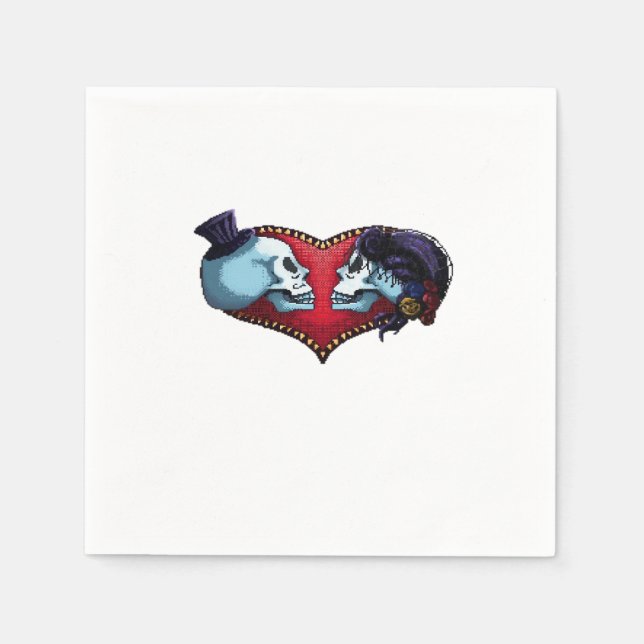 Till Death Do Us Part. Classic Napkin (Front)