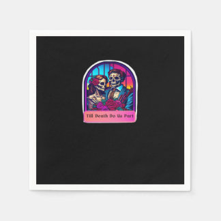 Till Death Do Us Part  Classic Napkin