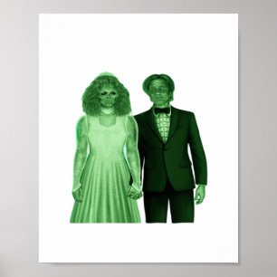 Till Death Do Us Part Classic Retro Design Poster