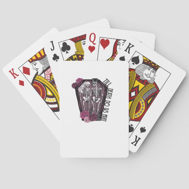 Till Death Do Us Part, Costume Idea Playing Cards (Back)