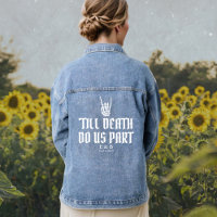 Till Death Do Us Part Custom Skeleton Weddding