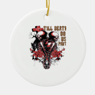 Till Death Do Us Part Essential – Spooky Soulmate  Ceramic Tree Decoration