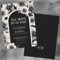 Till Death Do Us Part Floral Wedding