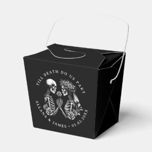 Till Death Do Us Part Gothic Wedding Favour Box
