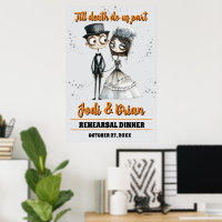 Till Death Do Us Part Halloween Wedding Welcome