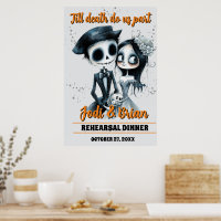 Till Death Do Us Part Halloween Wedding Welcome