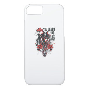 Till Death Do Us Part – Minimalist Skeleton Art Fo Case-Mate iPhone Case