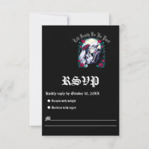 Till Death Do Us Part Moonlit Skeleton Wedding