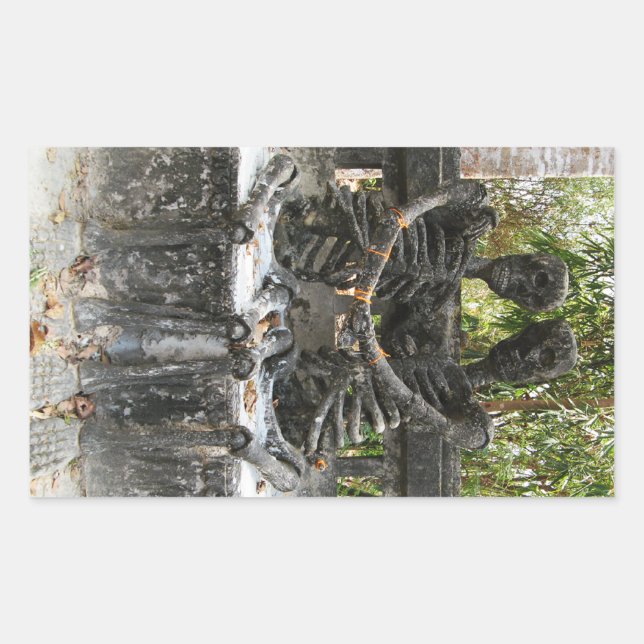 Till Death Do Us Part ... Nong Khai, Thailand Rectangular Sticker (Front)